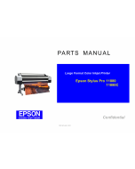 EPSON StylusPro 11880 11880C Parts Manual