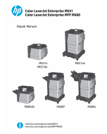 HP LaserJet Enterprise-Color M651 M680-MFP Parts and Repair Manual PDF download