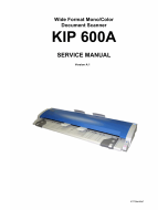 KIP 600A Service Manual