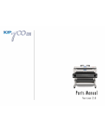 KIP 700m Parts Manual