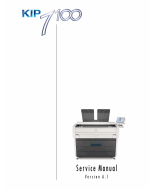 KIP 7100 Service Manual