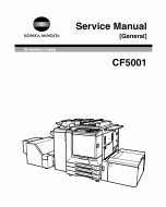 Konica-Minolta MINOLTA CF5001 GENERAL Service Manual