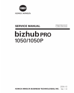 Konica-Minolta bizhub-PRO 1050 1050P FIELD-SERVICE Service Manual