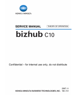 Konica-Minolta bizhub C10 THEORY-OPERATION Service Manual