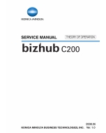 Konica-Minolta bizhub C200 THEORY-OPERATION Service Manual