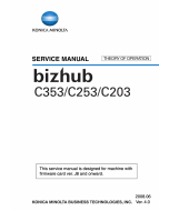 Konica-Minolta bizhub C203 C253 C353 THEORY-OPERATION Service Manual