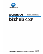 Konica-Minolta bizhub C20P THEORY-OPERATION Service Manual