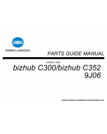 Konica-Minolta bizhub C300 C352 Parts Manual