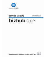 Konica-Minolta bizhub C30P FIELD-SERVICE Service Manual