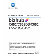 Konica-Minolta bizhub C452 C552 C552DS C652 C652DS THEORY-OPERATION Service Manual
