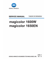 Konica-Minolta magicolor 1600W 1650EN THEORY-OPERATION Service Manual
