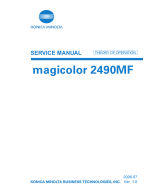 Konica-Minolta magicolor 2490MF THEORY-OPERATION Service Manual
