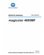 Konica-Minolta magicolor 4695MF FIELD-SERVICE Service Manual