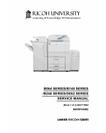 RICOH Aficio 1060 1075 2051 2060 2075 MP5500 MP6000 MP6500 MP7000 MP7500 MP8000 Service Manual