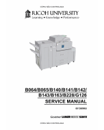 RICOH Aficio AP-900 G126 Service Manual