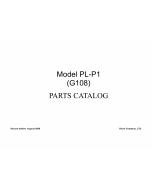 RICOH Aficio CL-1000N G108 Parts Catalog