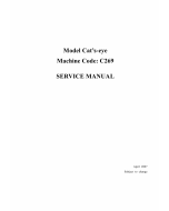 RICOH Aficio DX-4640PD C269 Service Manual