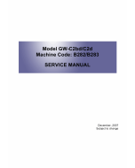 RICOH Aficio MP-1810L MP1810LD B282 B283 Service Manual