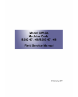 RICOH Aficio MP-1812L MP2012L B282-67 B262-68 B283-67 B283-68 Service Manual