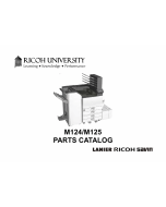 RICOH Aficio SP-C830DN C831DN M124 M125 Parts Catalog