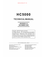 RISO HC 5000 TECHNICAL Service Manual