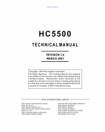 RISO HC 5500 TECHNICAL Service Manual