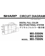 SHARP MX 5500 6200 7000 N Circuit Diagrams