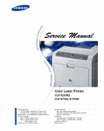 Samsung Color-Laser-Printer CLP-620ND 670N 670ND Parts and Service Manual