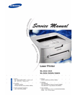 Samsung Laser-Printer ML-1910 1915 2525 2525W 2580N Parts and Service Manual