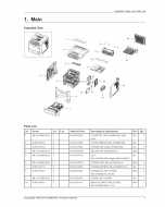 Samsung Mono-Laser-Printer ML-551x 651x Parts Manual