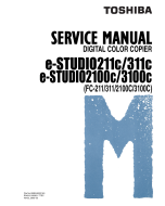 TOSHIBA e-STUDIO 211C 311C 2100C 3100C FC211 311 2100C 3100C Service Manual