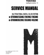 TOSHIBA e-STUDIO 2330C 2820C 2830C 3520C 3530C 4520C Service Manual