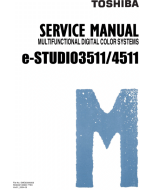 TOSHIBA e-STUDIO 3511 4511 Service Manual