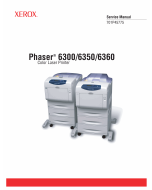 Xerox Phaser 6300 6350 6360 Parts List and Service Manual