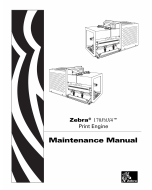 Zebra Label 170PAX4 Maintenance Service Manual