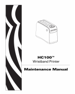 Zebra Label HC100 Maintenance Service Manual