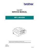 Brother Inkjet-MFC J5910DW Service Manual