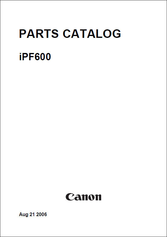 iPF600_PartsCatalog_1