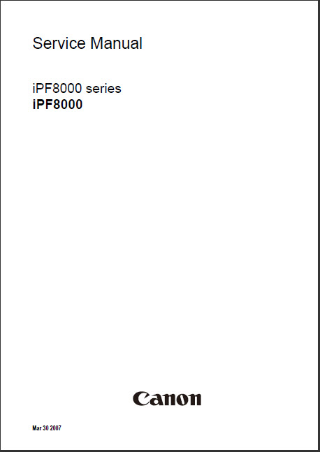 iPF8000_ServiceManual_1