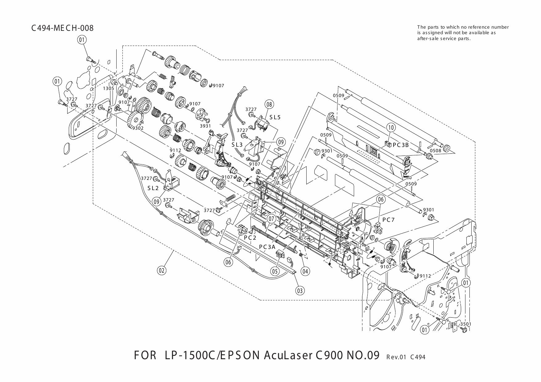 EPSON AcuLaser C1900 C900 Service Manual-5