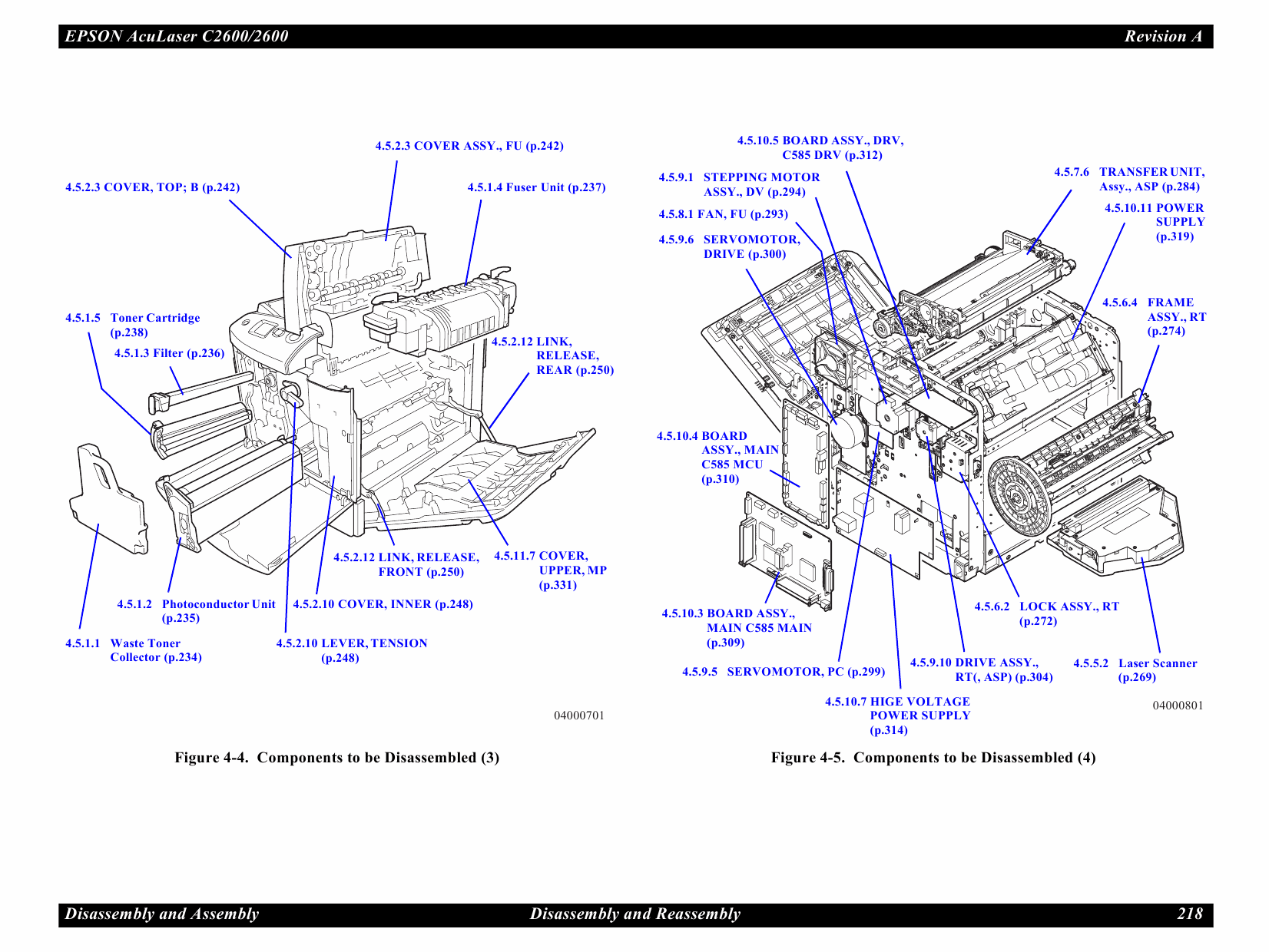 EPSON AcuLaser C2600 Service Manual-4