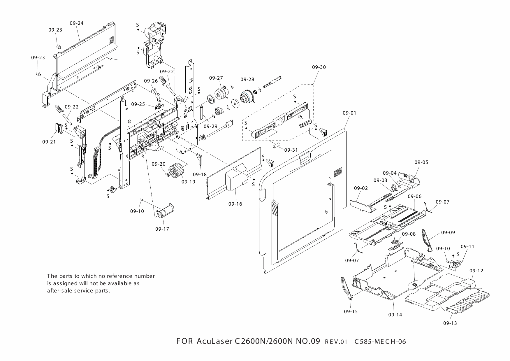 EPSON AcuLaser C2600 Service Manual-5