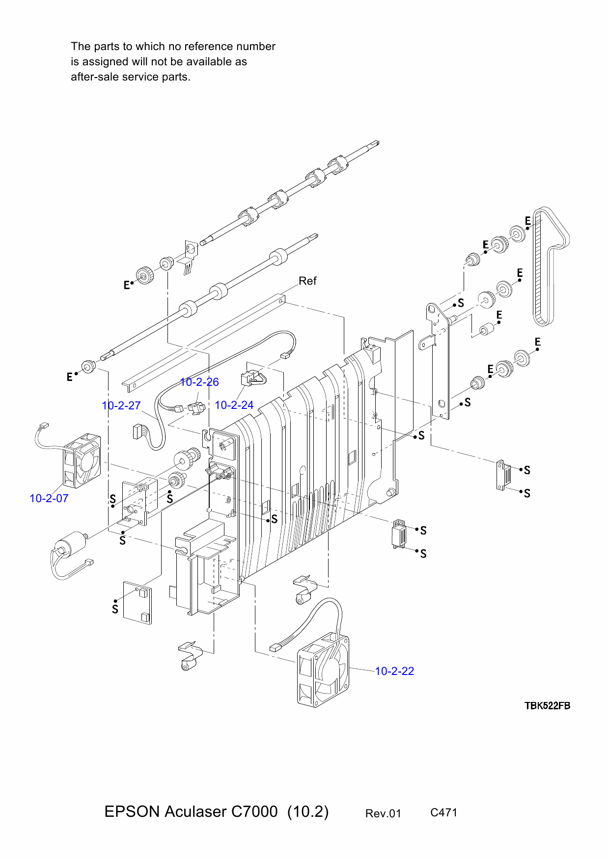 EPSON AcuLaser C8600 C7000 Service Manual-5