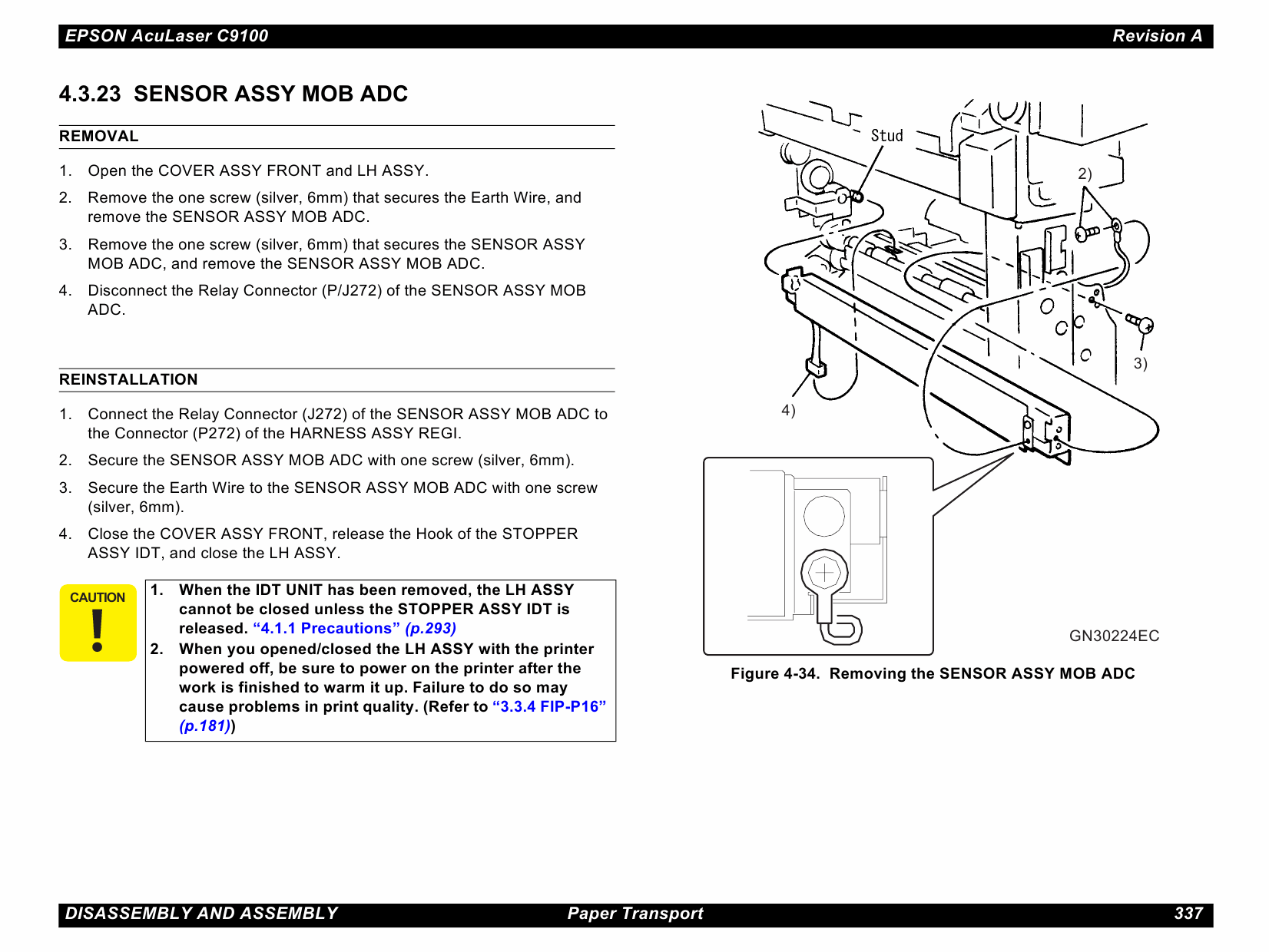 EPSON AcuLaser C9100 Service Manual-3
