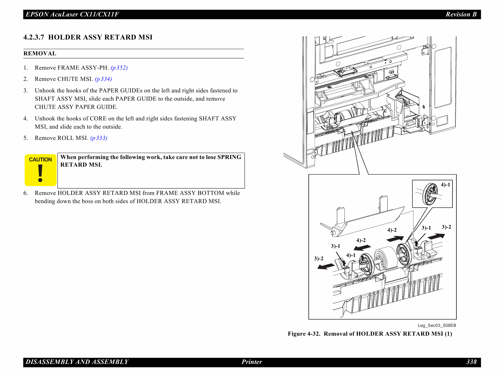 EPSON AcuLaser CX11 CX11F Service Manual-3