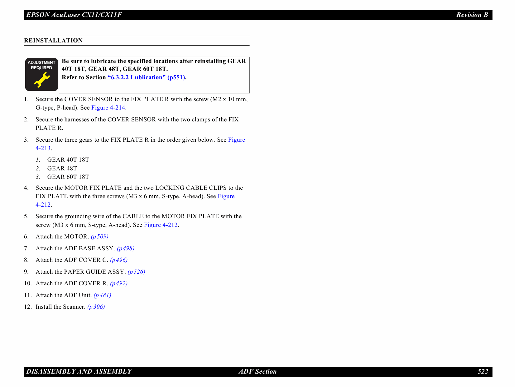 EPSON AcuLaser CX11 CX11F Service Manual-4