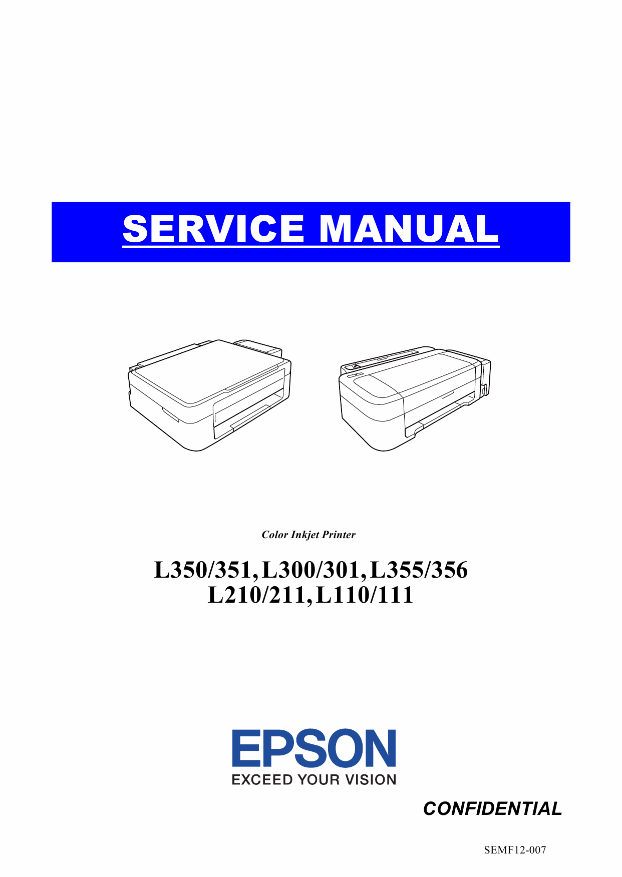 Epson L L110 111 210 211 300 301 350 351 L355 356 Service Manual-1