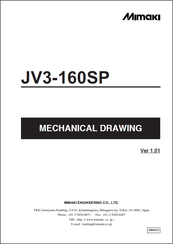 MIMAKI_JV3_160SP_Maintenence_Manual_D500231_2004_v1-7