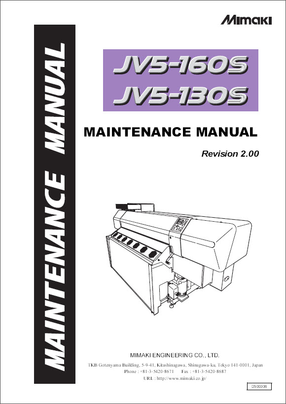 MIMAKI_JV5_160S_130S_Maintenance_Service_Manual_D500306_2006v2-1